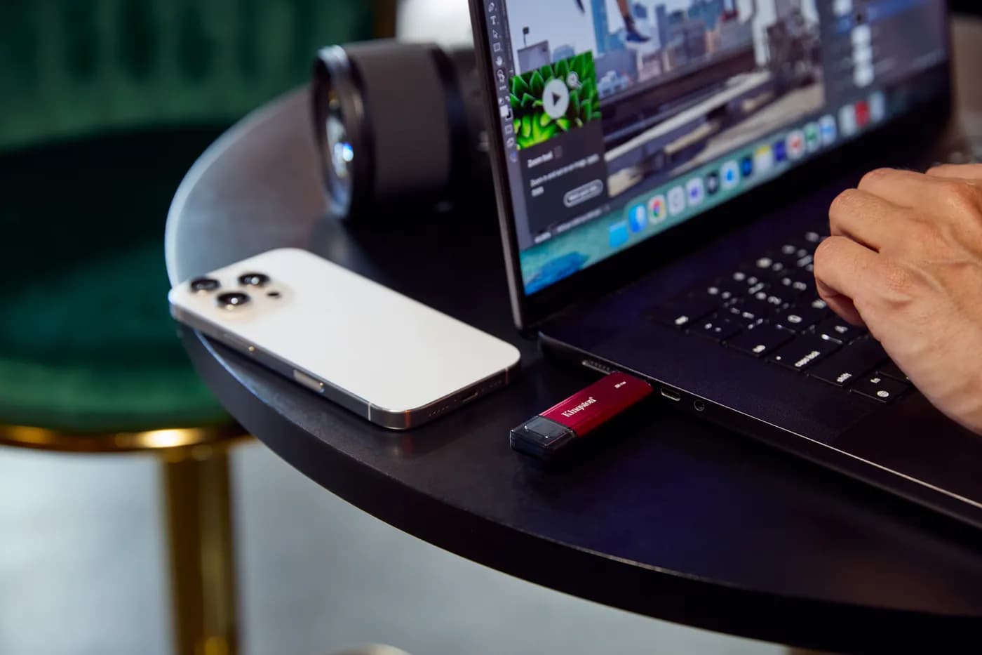 Kingston Technology Dual Portable 2 TB USB Type-A / USB Type-C 3.2 Gen 14
