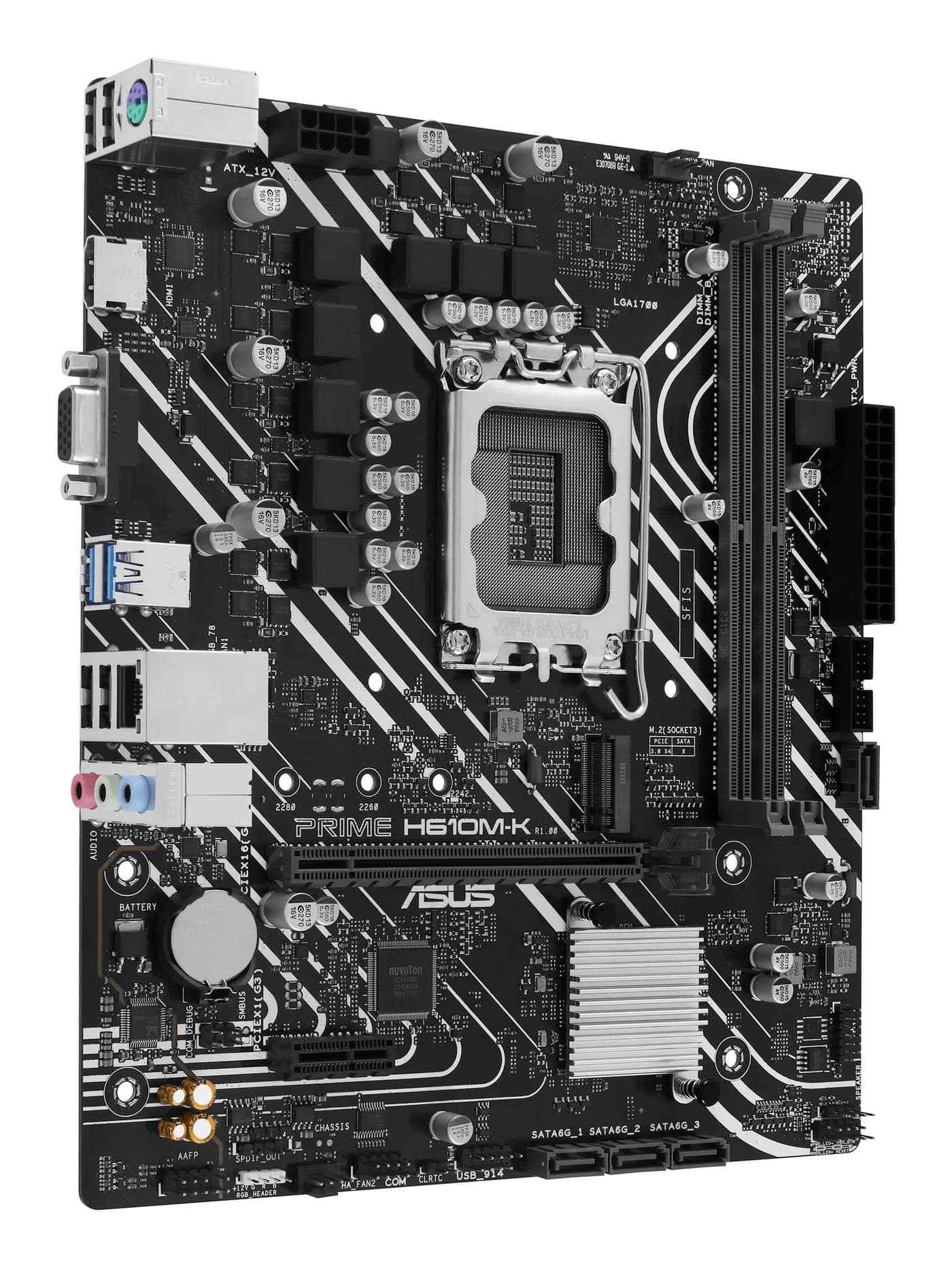 ASUS Prime H610M-K Intel H610 LGA 1700 Micro ATX 3