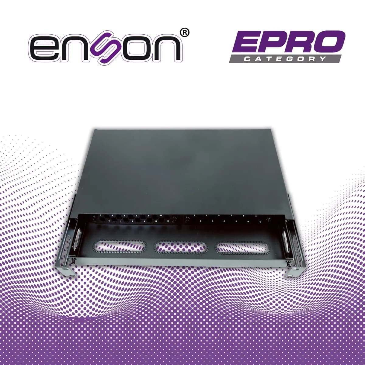 CAJA DE DISTRIBUIDOR DE FIBRA OPTICA ENSON ENS-MDF8003 PARA DOS MODULO 4