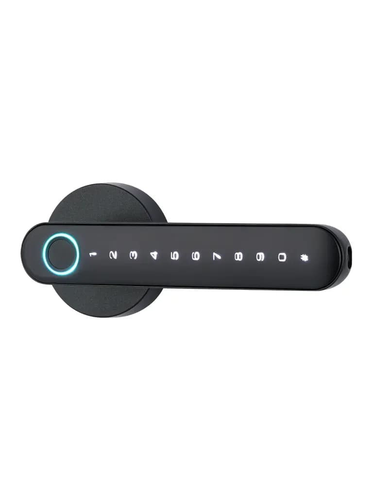 NGTeco SL01A630N -  Cerradura Inteligente Biométrica estilo americano  2
