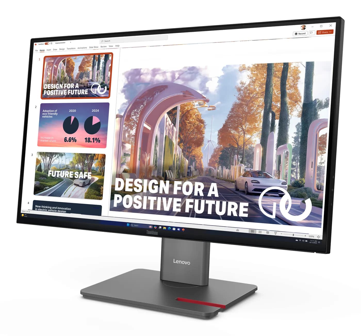 Lenovo ThinkVision P27QD-40 monitor de computadora 68.6 cm (27") 2560  2