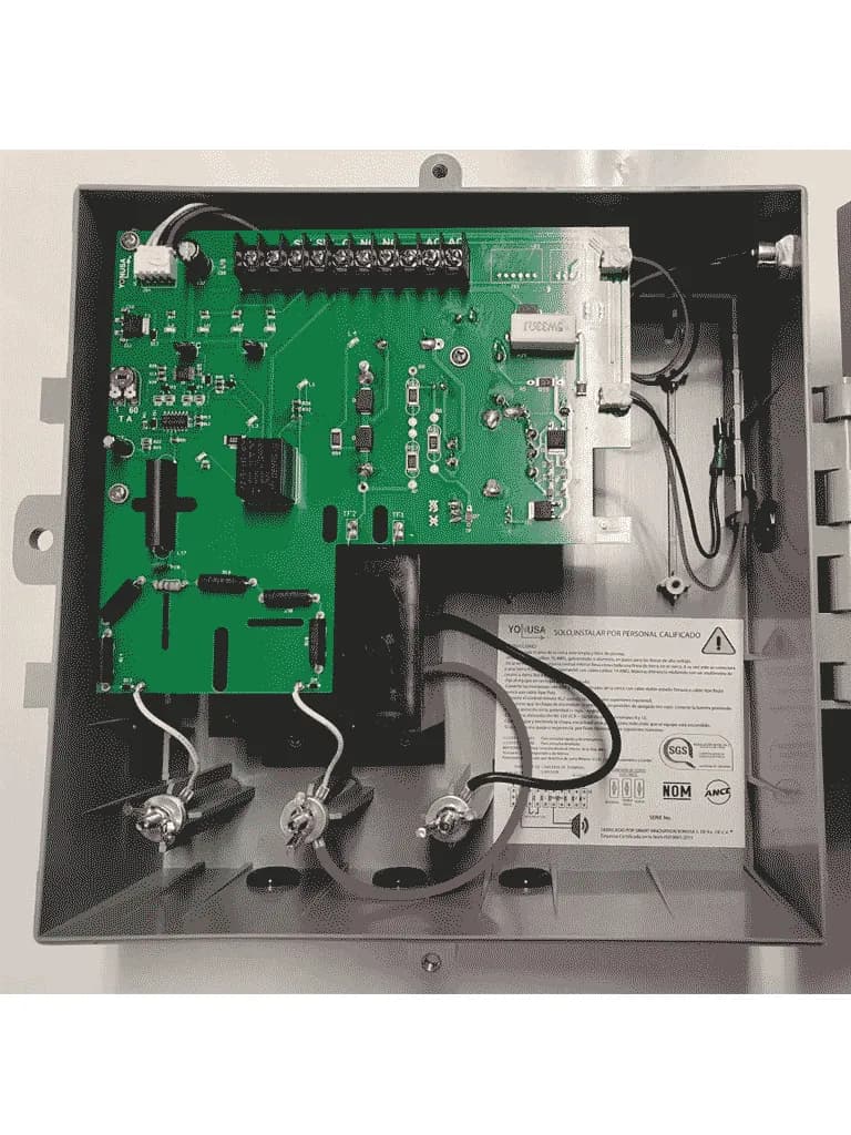 YONUSA EYM12000127NG - Energizador Modular para Cercos Eléctricos con  5