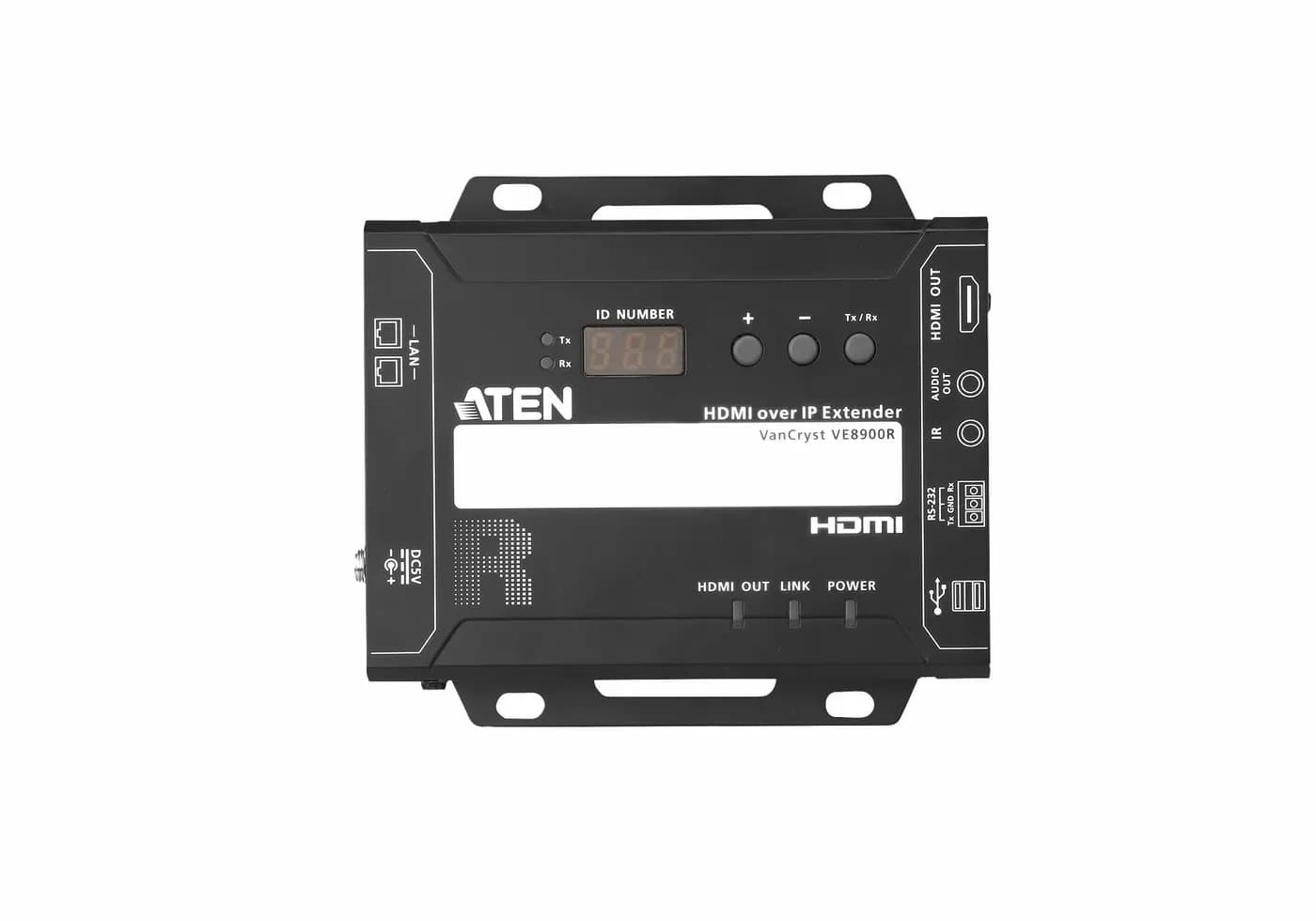 Receptor HDMI sobre IP / 1080p / 100m (328 pies) / Full HD / Sin PC ni 5