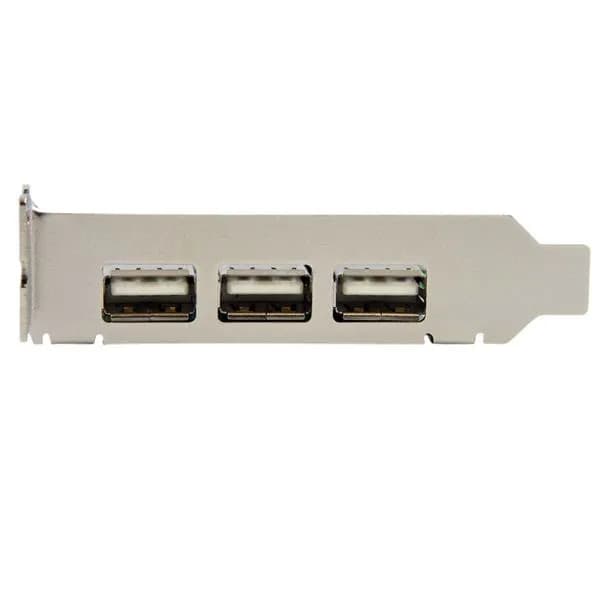 StarTech.com Adaptador Tarjeta PCI Express Perfil Bajo USB 2.0 Alta Ve 3