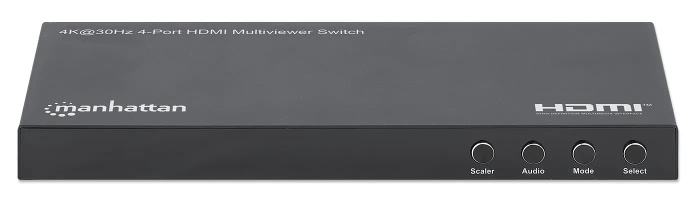 Manhattan Proyecta hasta cuatro fuentes de entrada HDMI en una pantall 3