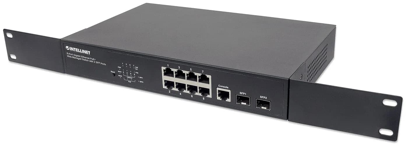 Intellinet 561167 dispositivo de redes Gestionado Gigabit Ethernet (10 6