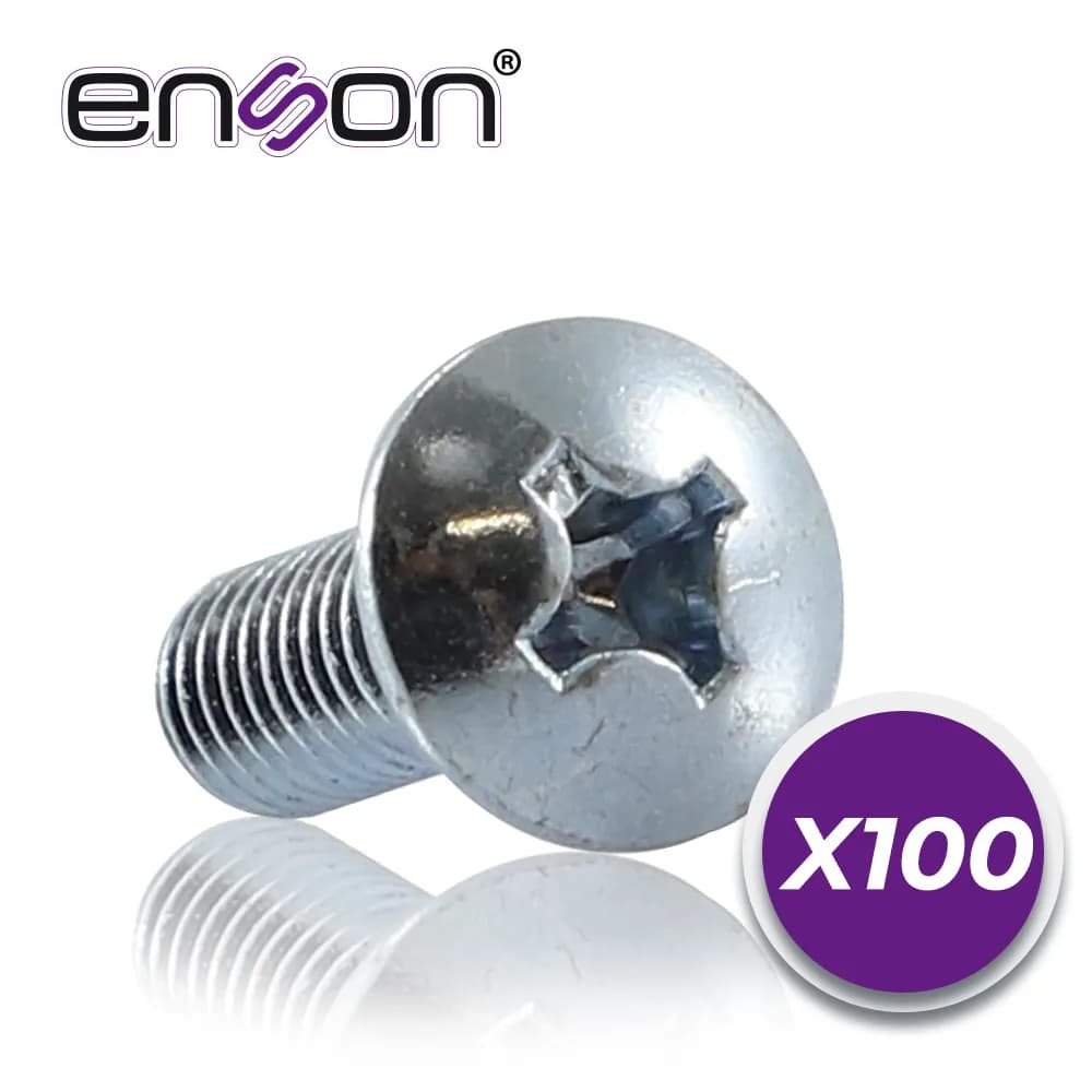 KIT DE TORNILLOS Y TUERCAS ENJAULADAS ENSON ENS-RT100 100PZA COMPATIBL 2