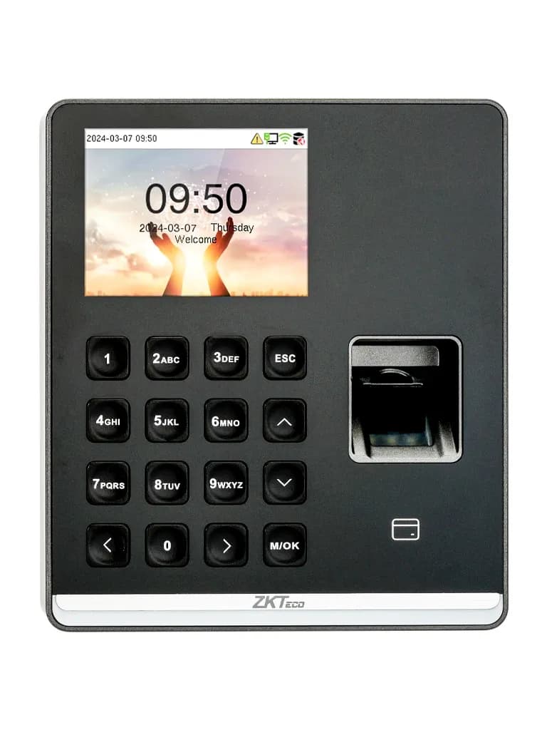 ZKTECO M1 - Control de Asistencia con Huella Digital BioID+ (500), Tar 2