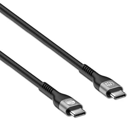 Manhattan 356367 cable USB USB 2.0 2 m USB C 0.48 Gbit/s 240 W Negro 2