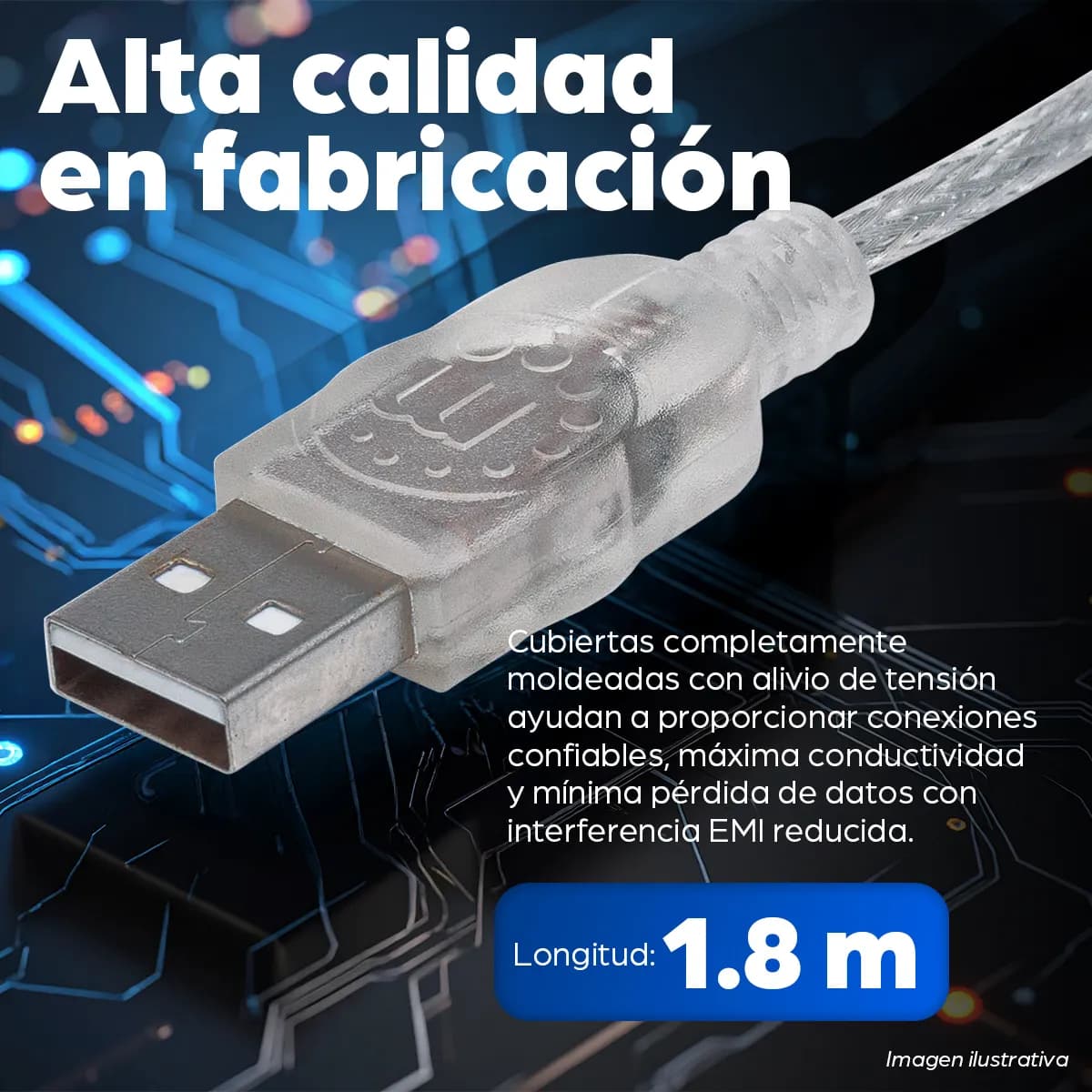 Manhattan Cable para Dispositivos USB Mini-B de Alta Velocidad 7