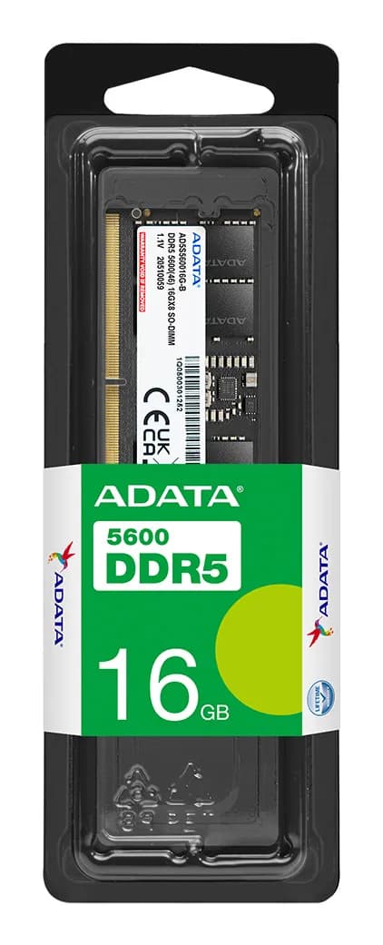 ADATA Premier módulo de memoria 16 GB 1 x 16 GB DDR5 262-pin SO-DIMM E 3