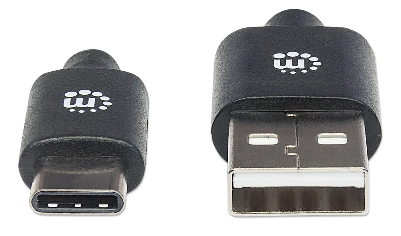 Manhattan 354936 cable USB USB 2.0 3 m USB C USB A 0.48 Gbit/s Negro 3