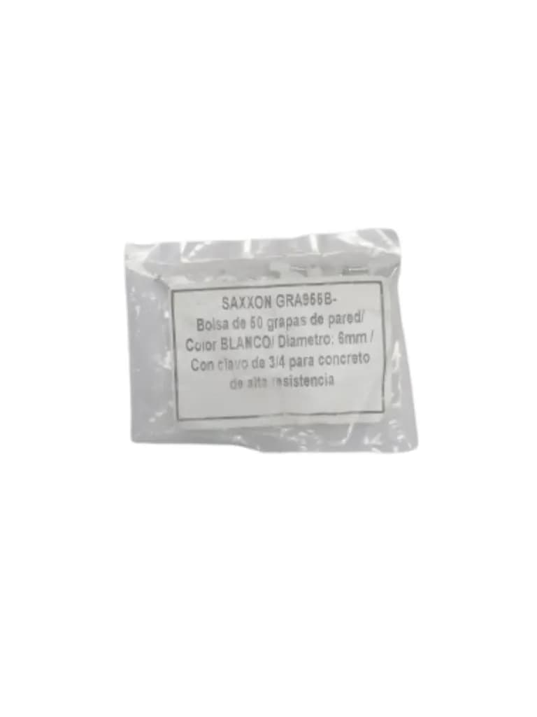 TCE LMG-NCC-5mm-W - Grapa de pared / Diámetro interno 5 mm / Altura 6  2