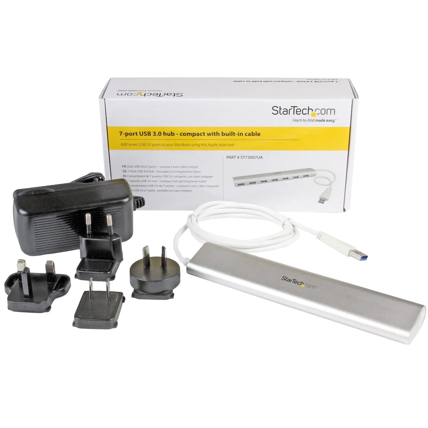 StarTech.com Hub USB 3.0 de 7 Puertos - Hub Concentrador USB-A - Alime 6