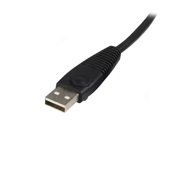 StarTech.com Cable KVM de 1.8m Todo en Uno VGA USB A USB B HD15 - 2 en 3
