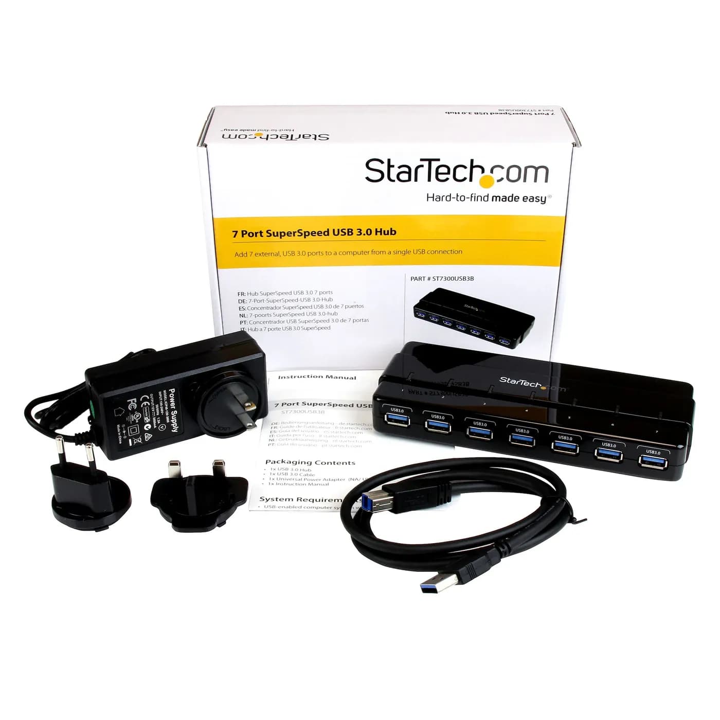 StarTech.com Concentrador USB 3.0 de 7 Puertos - 5Gbps - Hub de Escrit 6