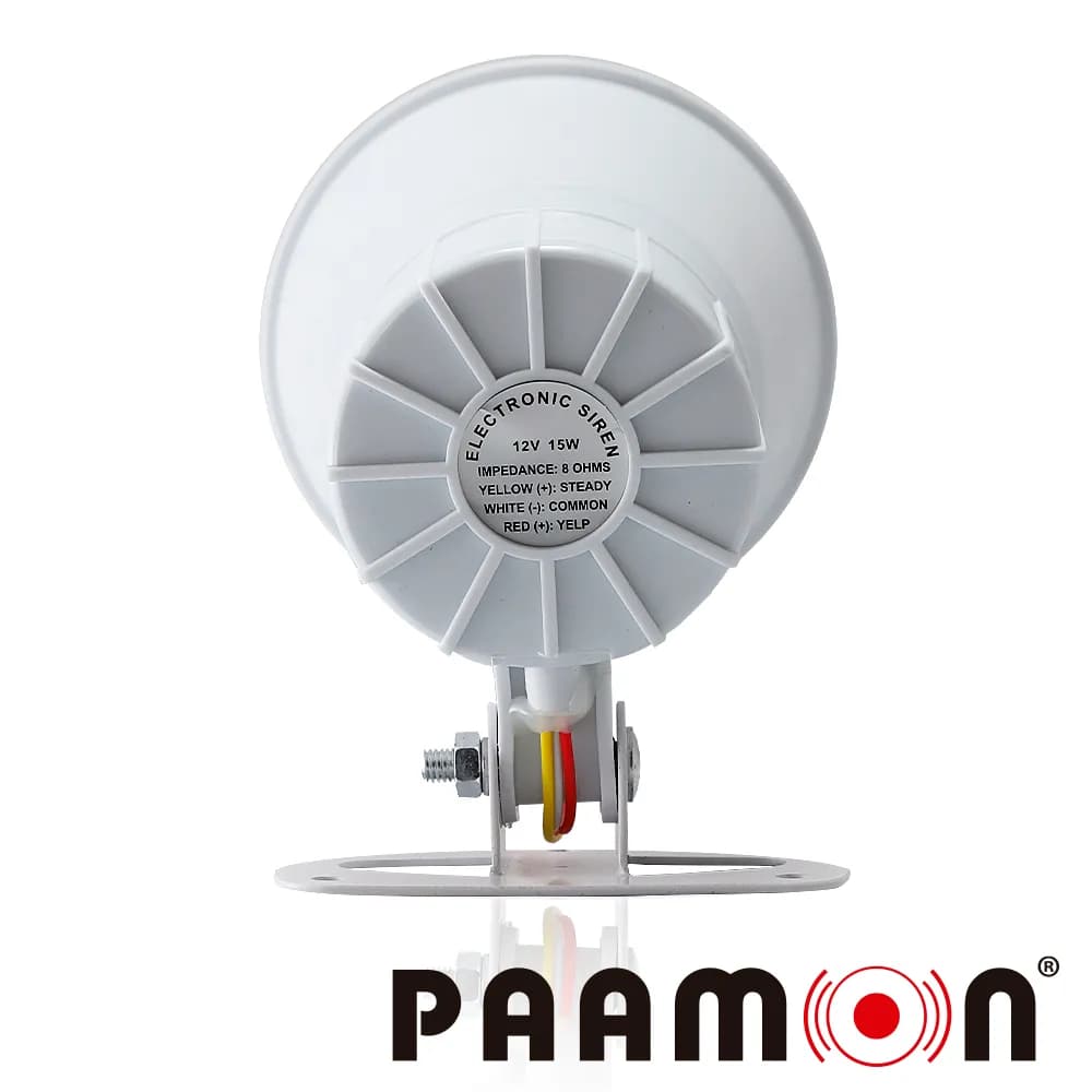 SIRENA 15WATTS PAAMON PAM-SRE15W DOBLE TONO / ALAMBRICA / COLOR BLANCO 4
