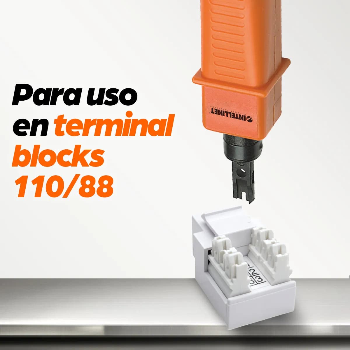 Intellinet Herramienta de Impacto para Terminal Block 6