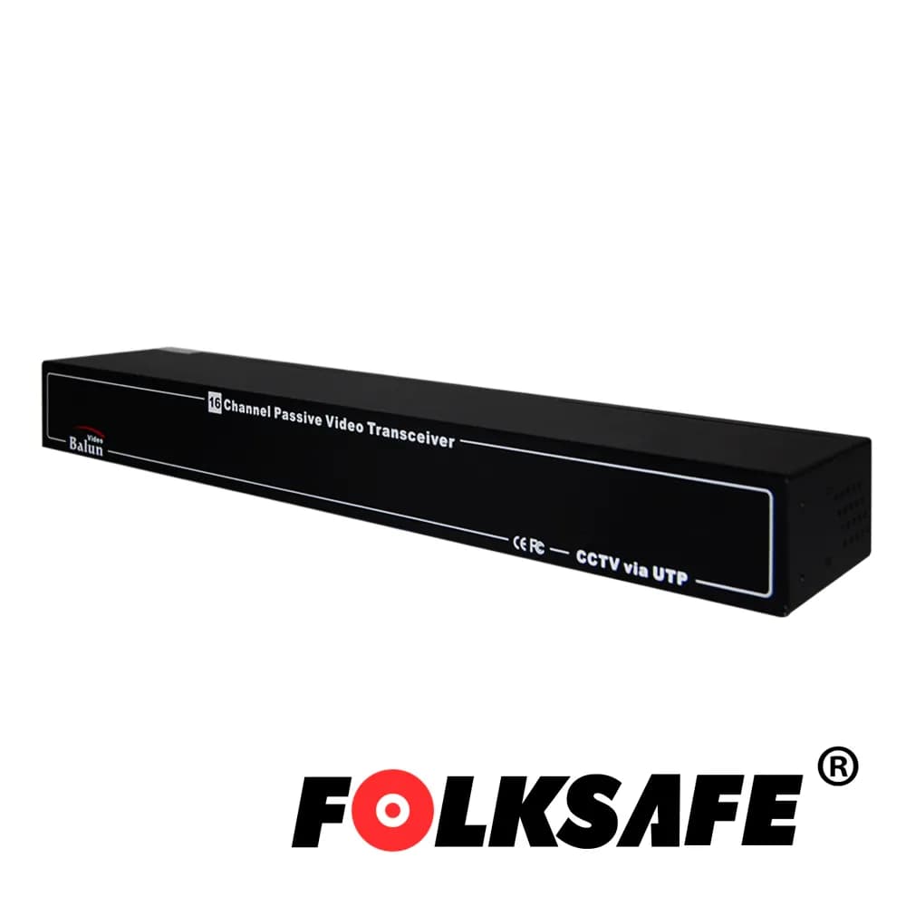 TRANSCEPTOR DE VIDEO PASIVO, HUB 16 CANALES HD FOLKSAFE FS-HDP4616, CO 3