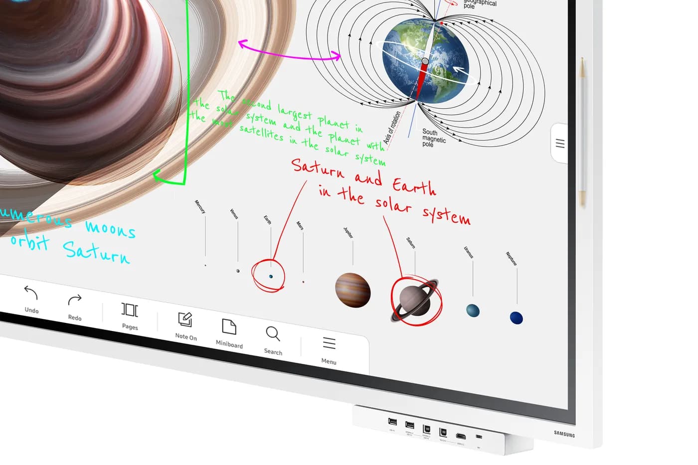 Pantalla interactiva Flip Pro WM65B- Tizen 6.5 29