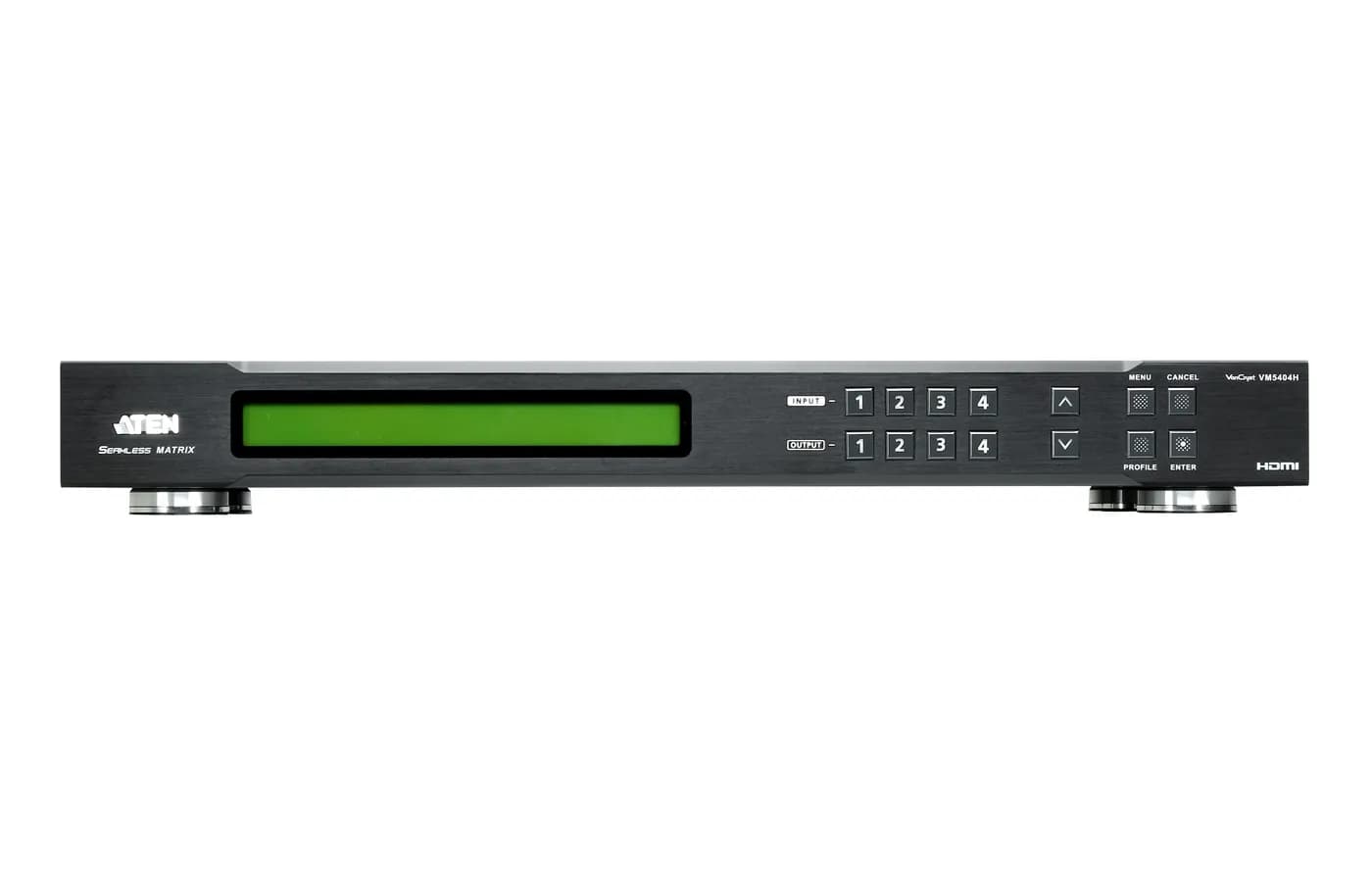 Matriz HDMI / 4x4 / Escalador Integrado / Videowall 8 Perfiles / Seaml 2