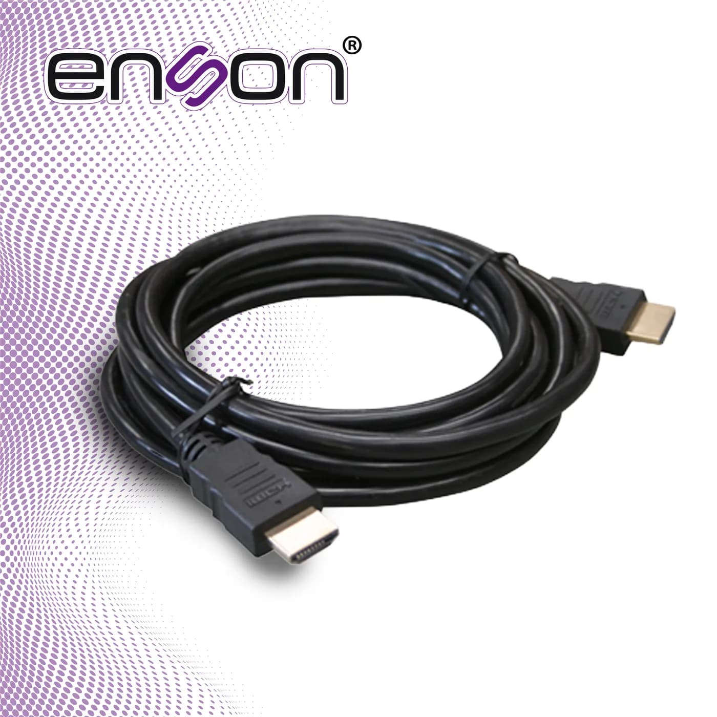 CABLE DE VIDEO HDMI ENSON ENS-HDMICB5M 5MT MACHO-MACHO VERSION 1.2 REC 2