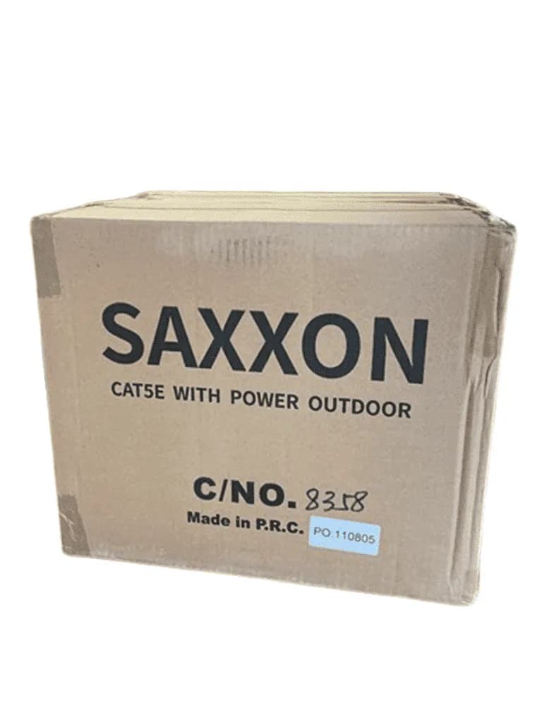 SAXXON OUTP5ECCAEXT2E - Bobina de Cable UTP Cat5e Siames/ 305 Metros/  4