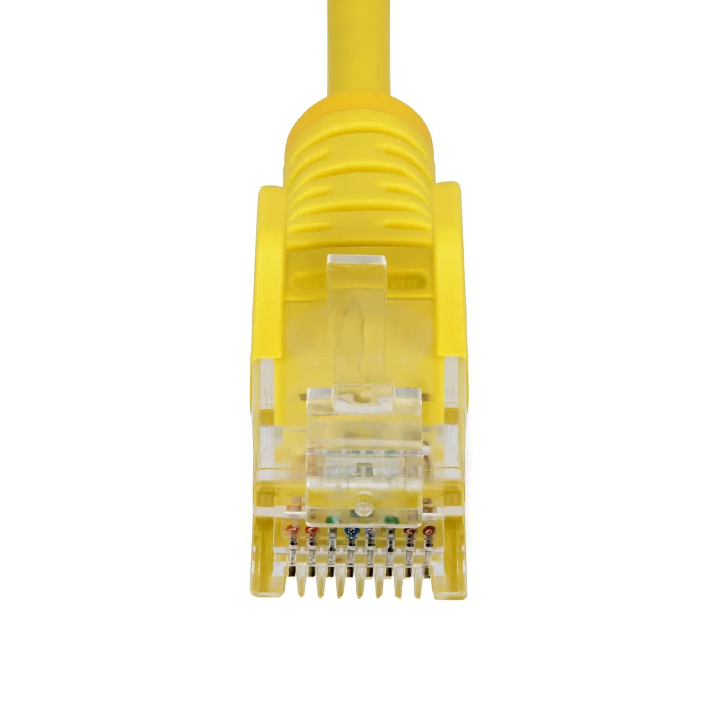 StarTech.com Cable de Red Ethernet CAT6 Delgado sin Enganches Amarillo 4
