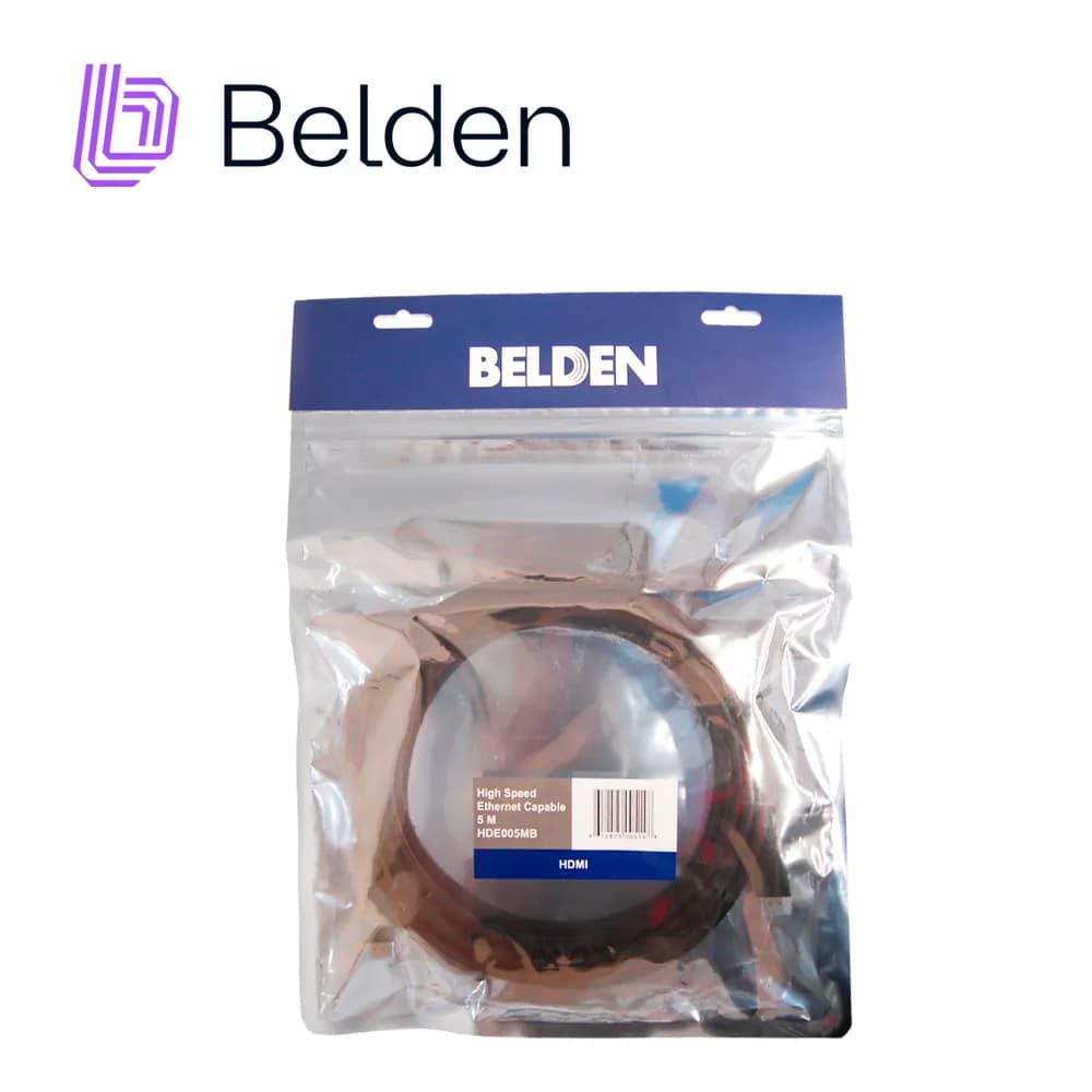 CABLE HDMI BELDEN HDE005MB / HIGH SPEED / 1080P 60HZ / 4K 30HZ / 5 MET 3