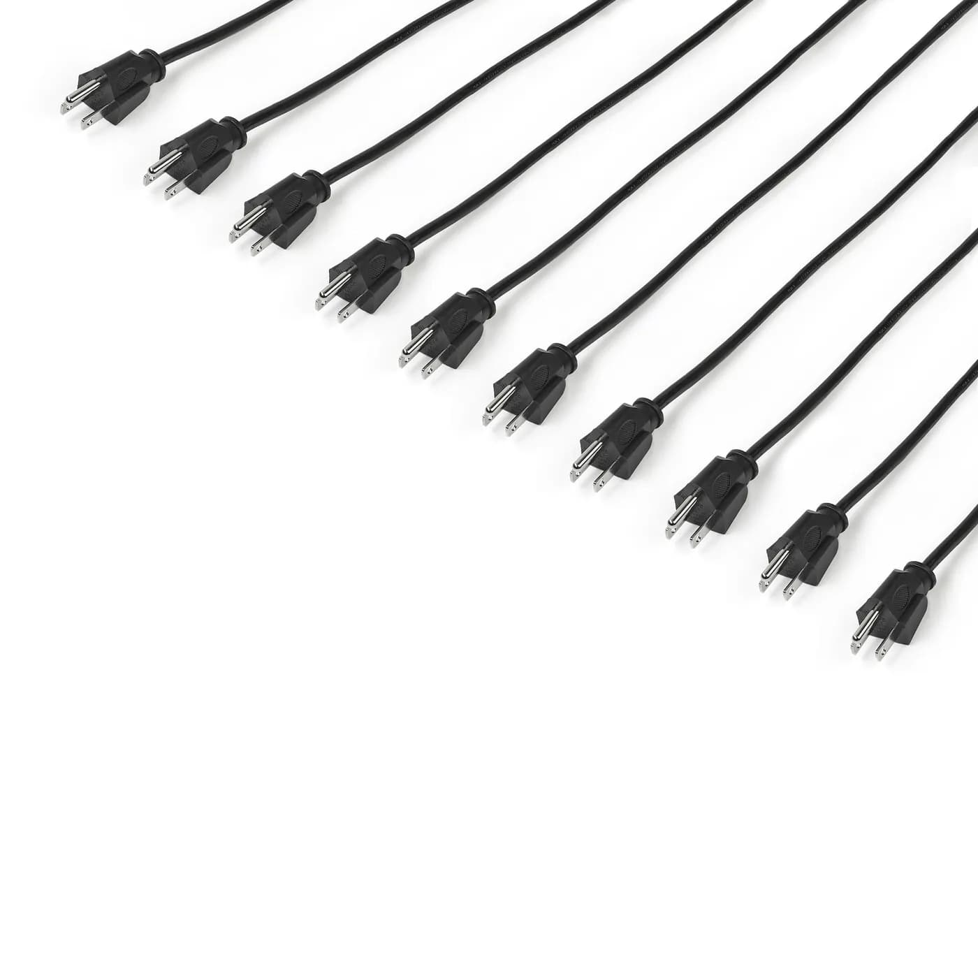 StarTech.com Paquete de 10 Cables de 3m de Alimentación de Computadora 3