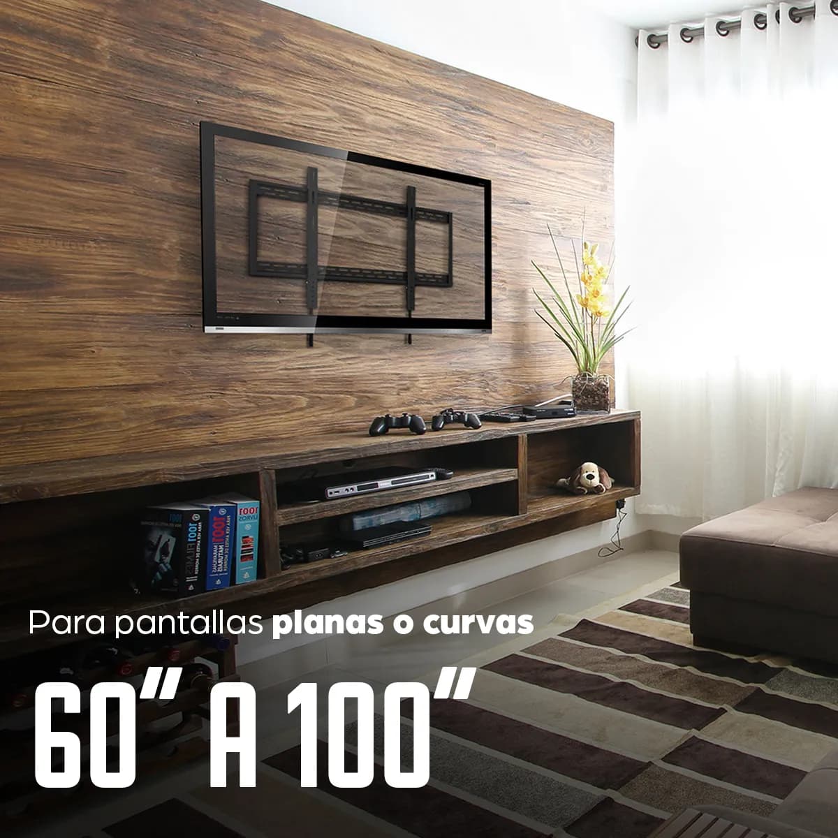 Manhattan Soporte para TV con montaje en pared 7
