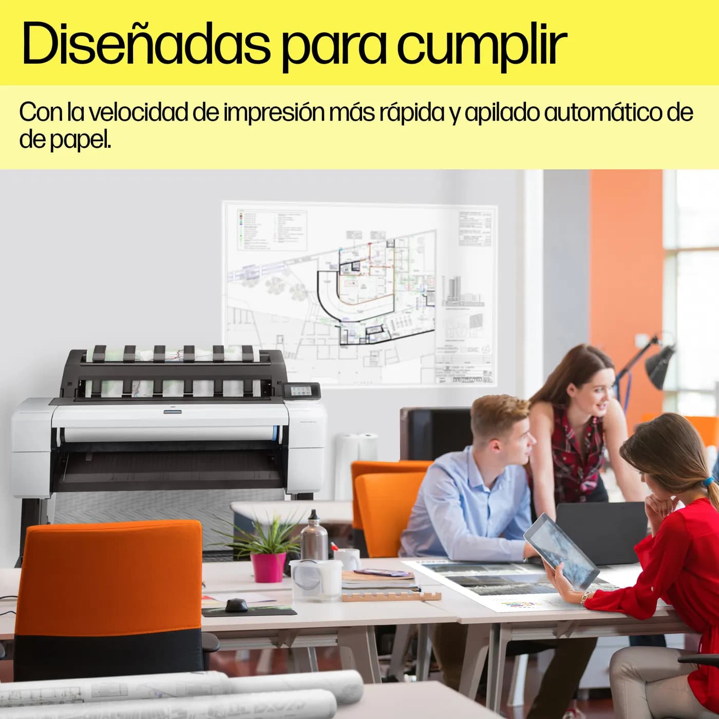 HP Designjet Impresora PostScript T1600 Plus Edition de 36 pulgadas 3