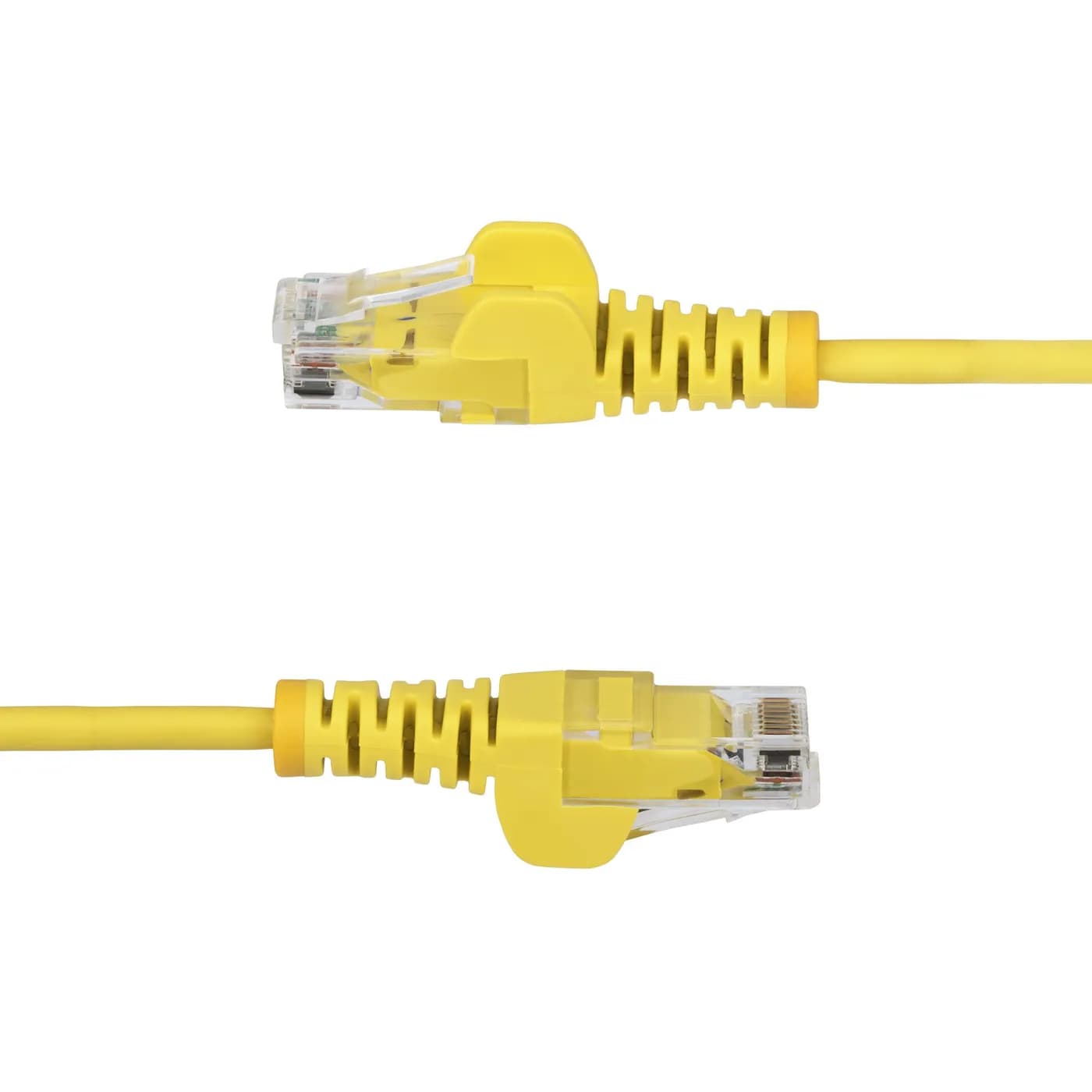 StarTech.com Cable de Red Ethernet CAT6 Delgado sin Enganches Amarillo 3