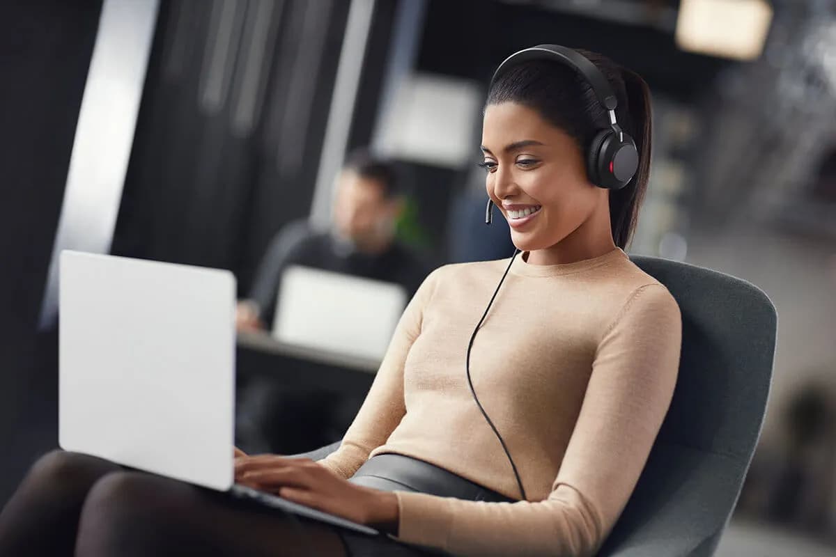 Jabra Evolve2 40 SE Auriculares Alámbrico Diadema Oficina/Centro de ll 4