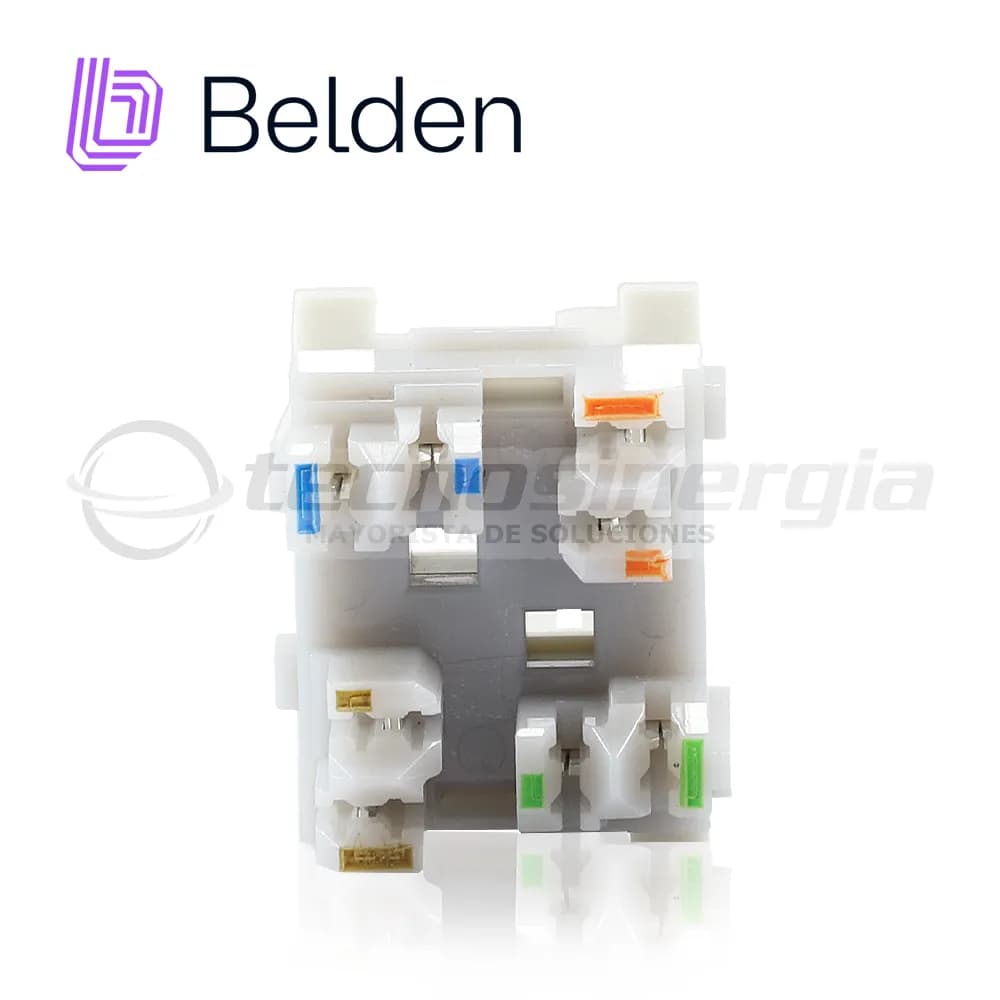 BLOQUE DE CONEXION 4 PARES BELDEN AX104139 CAT 6A 10GX TERMINACION 568 4