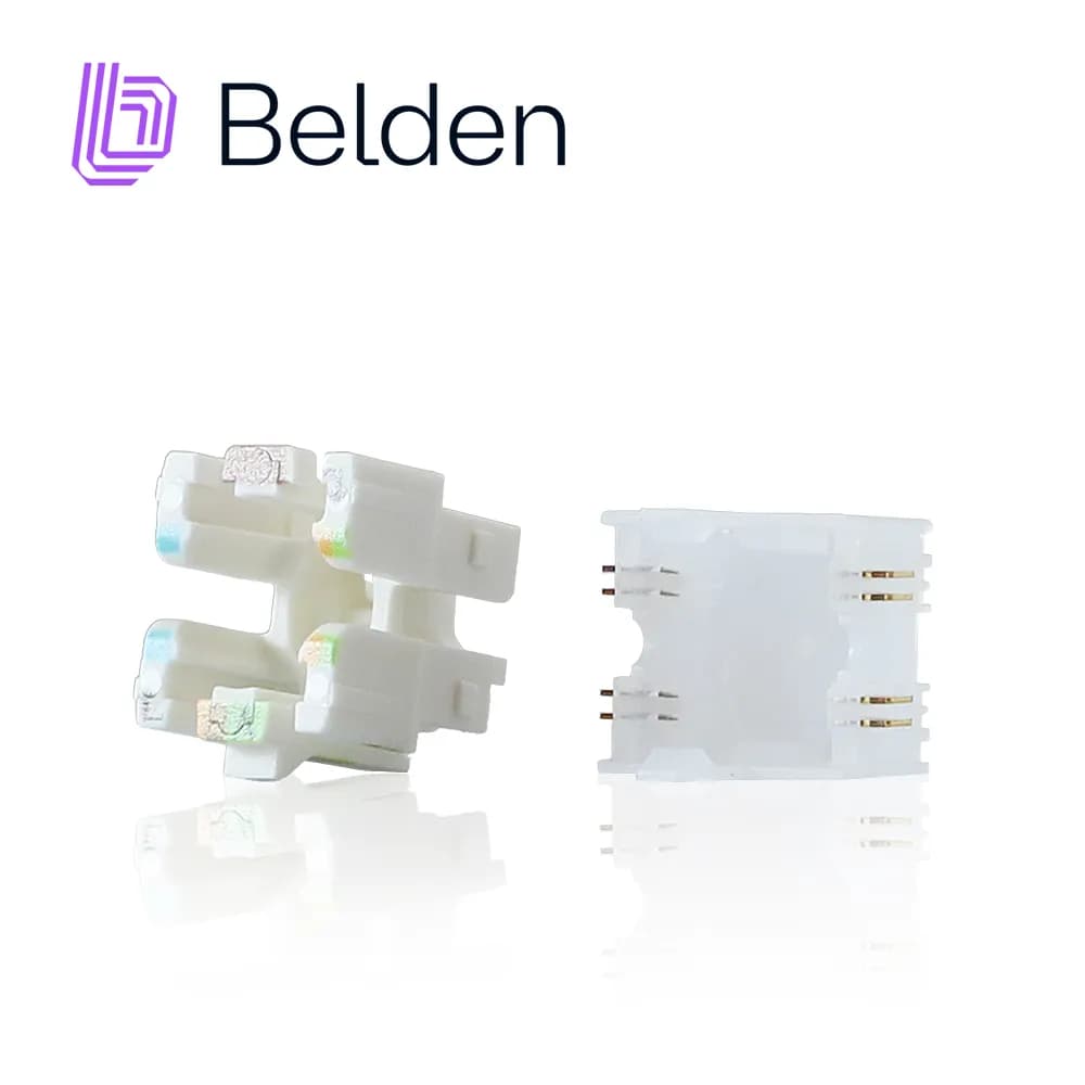 CONECTOR MODULAR JACK RJ45 CAT6 REVCONNECT BELDEN RV6MJKUTR-S1 ESTILO  4