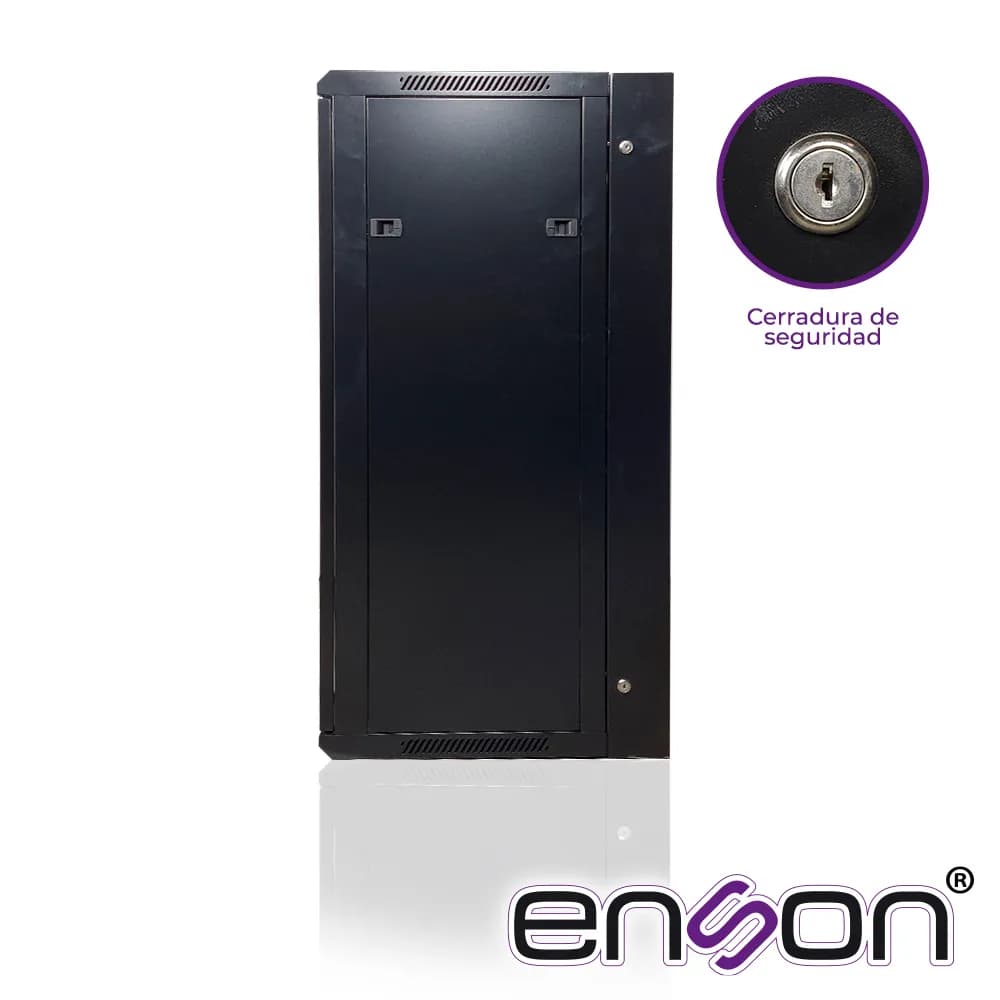 GABINETE DE PISO/PARED ENSON ENS-RKGU22PRO 22U PUERTA FRONTAL DE CRIST 3