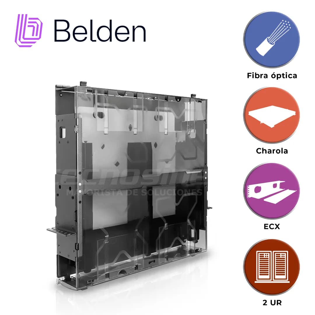 PANEL DE CONEXION BELDEN ECX-02U / 2UR / 4 CASSETTES / 2 FRAMES 6