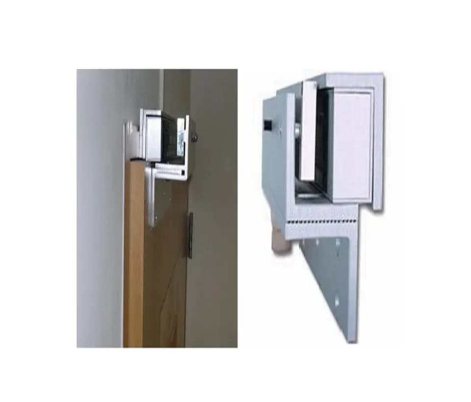 ZKTECO LM200YPAK - Contrachapa magnética de 200 kg o 440 lb, incluye s 3