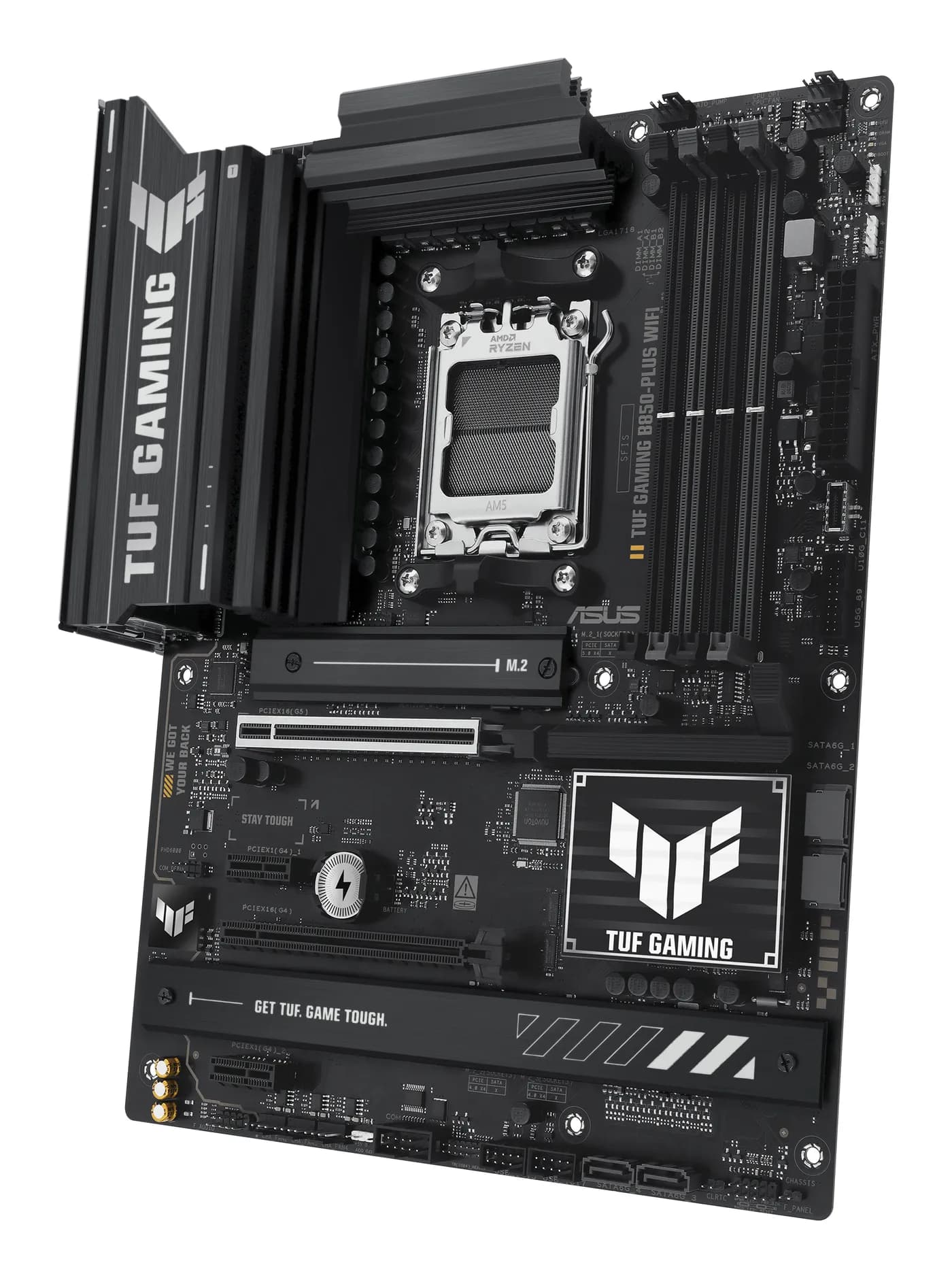 ASUS TUF GAMING B850-PLUS WIFI AMD B850 Enchufe AM5 ATX 8