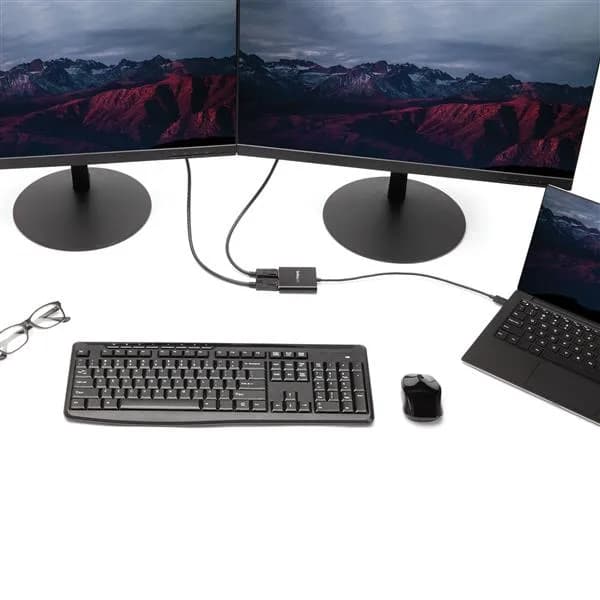 StarTech.com Adaptador USB-C a DisplayPort 1.2 Doble - Hub MST USB Tip 4