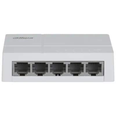 DAHUA DH-SF1005L - Switch para Escritorio 5 Puertos Fast Ethernet con  2