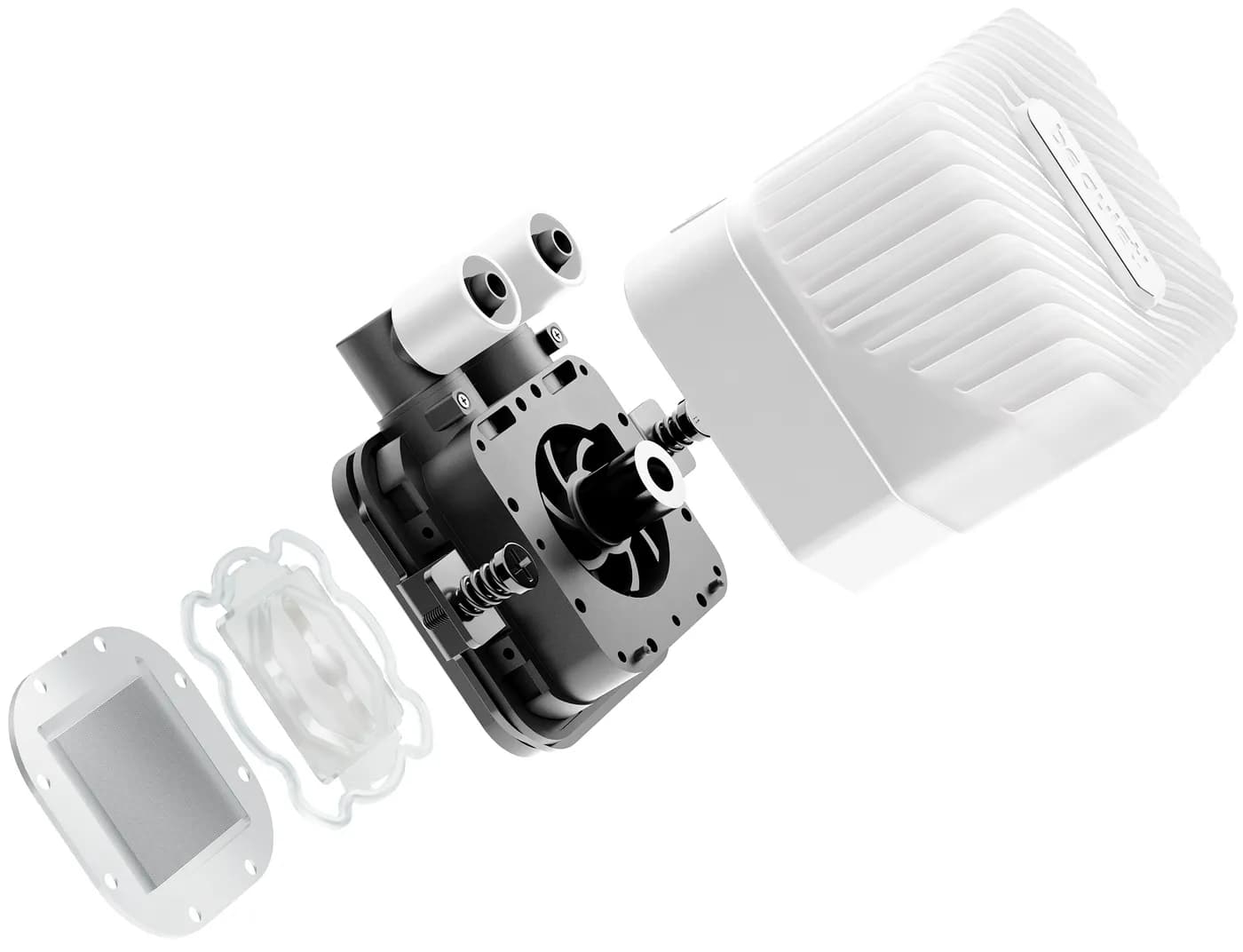 be quiet! LIGHT LOOP 240mm White Procesador Refrigerador de líquidos t 6