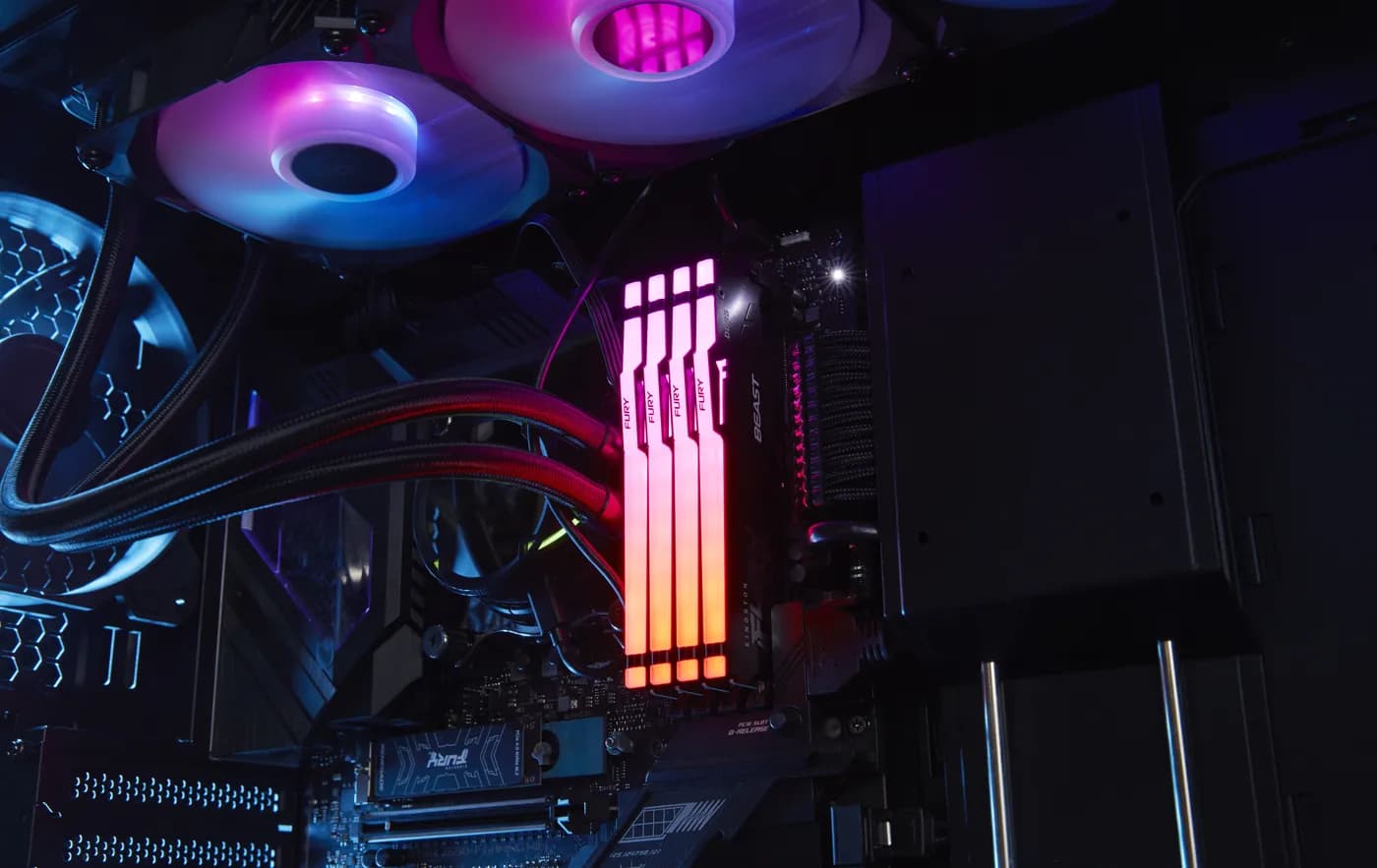 Kingston Technology FURY Beast RGB módulo de memoria 16 GB 1 x 16 GB D 10