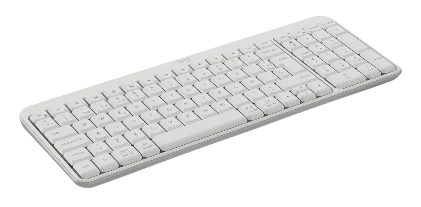 Logitech 920-013446 teclado Universal Bluetooth QWERTY Español Blanco 3