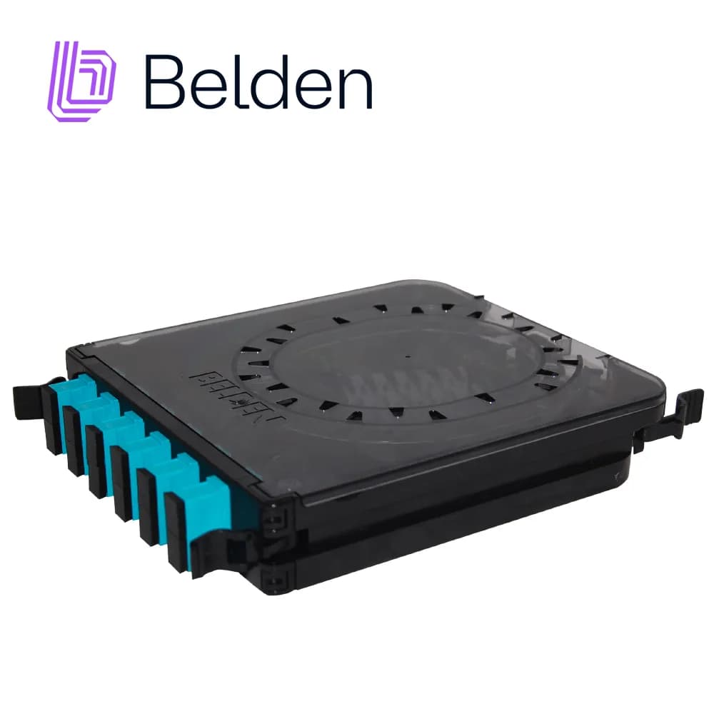 CASSETE BELDEN FC3X06SDFS 6 ADAPTADORES SC 12 HILOS MULTIMODO OM3 2