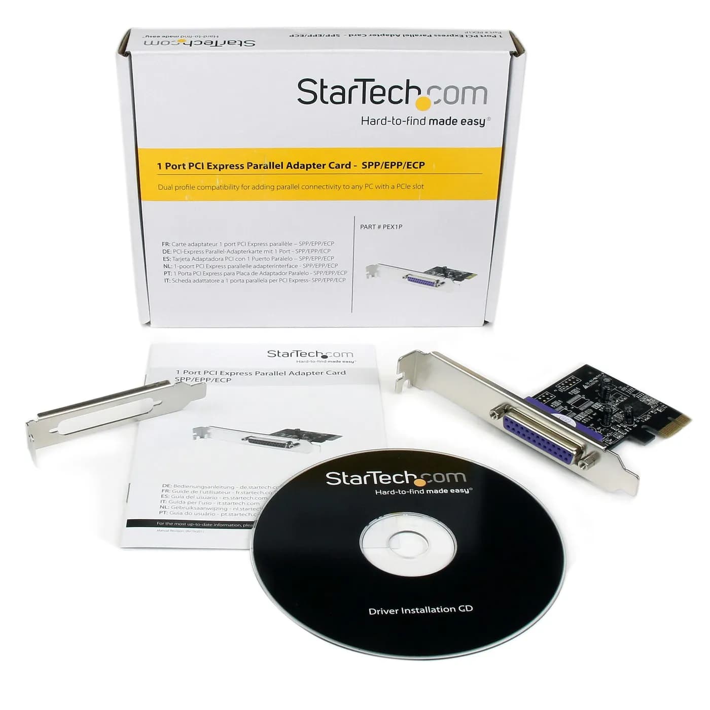 StarTech.com PEX1P2 tarjeta o adaptador de interfaz Interno Paralelo 5