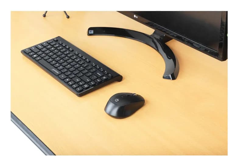 Manhattan Mini teclado USB inalámbrico, 12 teclas multimedia/funcional 3