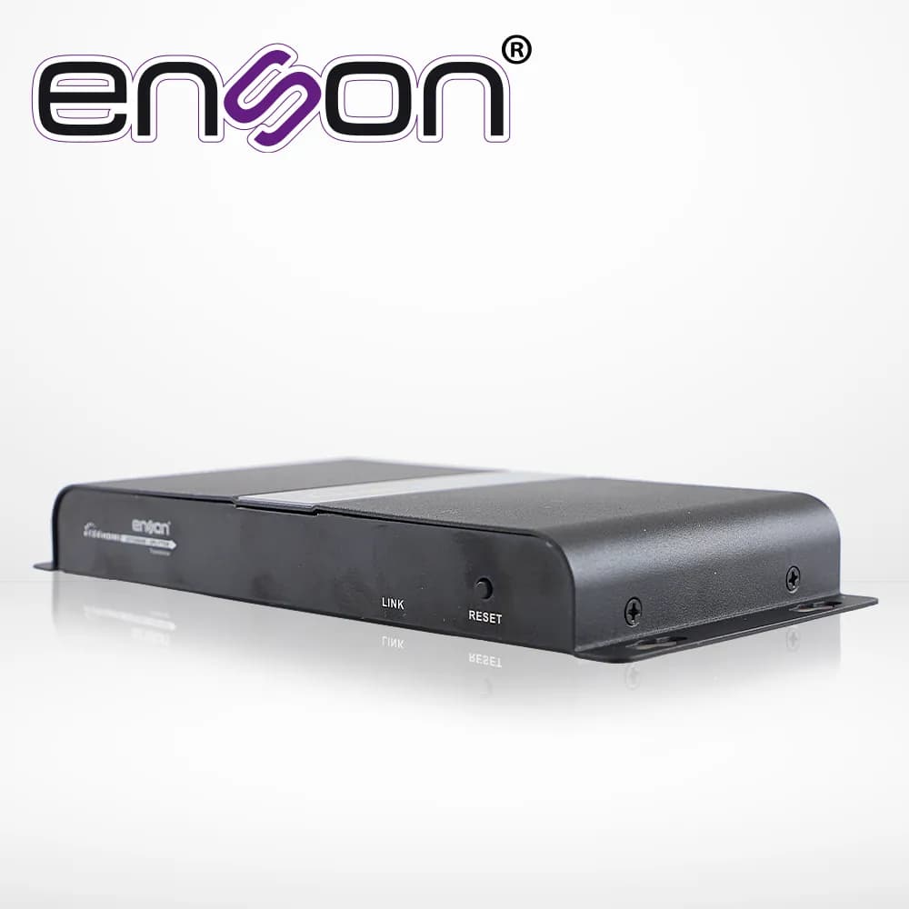 DISTRIBUIDOR EXTENSOR HDMI ENSON ENS-EX704 CON 4 EXTENSORES DE HASTA 4 3
