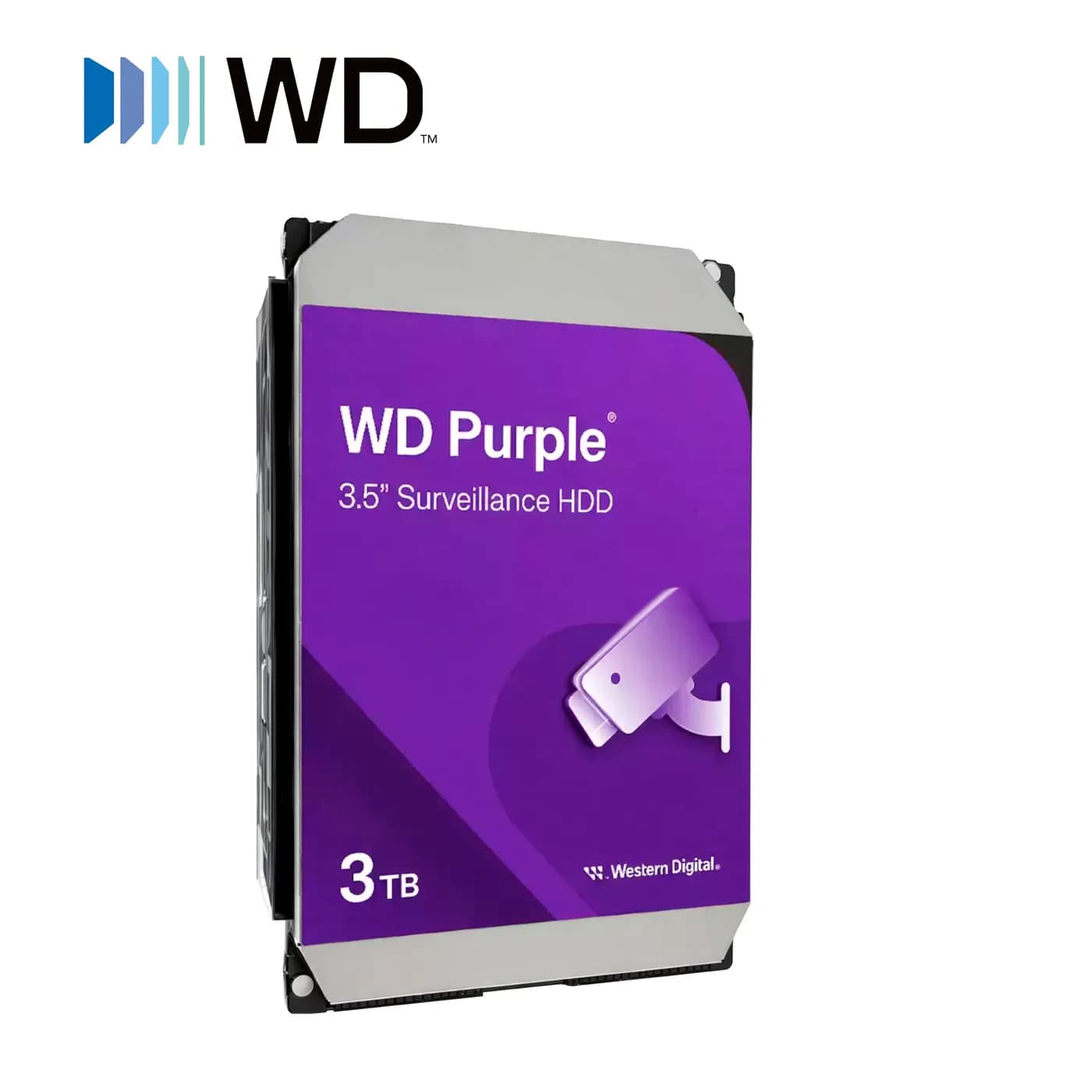 DD DISCO DURO 3TB SATA WD PURPLE WD34PURZ / 24/7 OPTIMIZADO PARA VIDEO 3